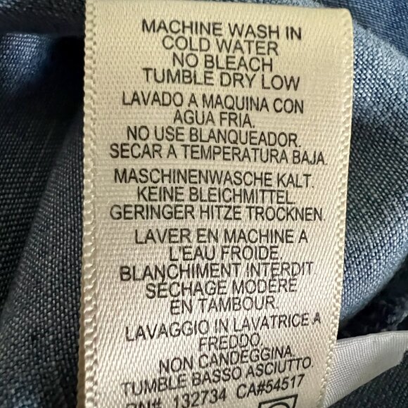 Anthropologie Cloth and Stone Chambray dress - Picture 4 of 8